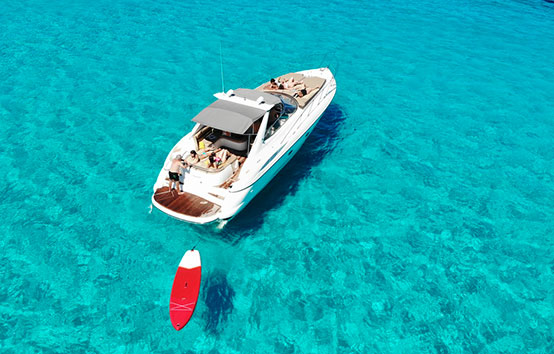 Ibiza Yacht charter sunseeker-camargue 44