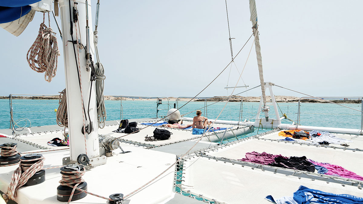 Catamaran events Ibiza and Formentera