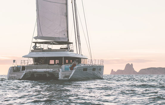 lagoon 620 catamaran barracuda ibiza charter