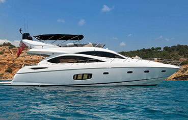 Ibiza yacht charter Manhattan 70