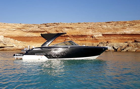 Ibiza motor boat charter Monterey 278 ss