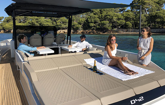 De Antonio d42, Ibiza motor boat charter