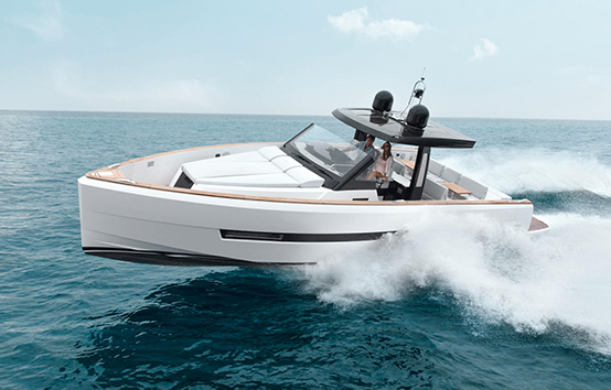 Alquiler lancha en Ibiza Fjord 44