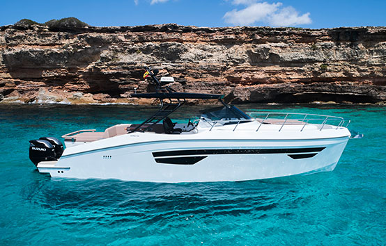 Barracuda ibiza charter Oryx 38