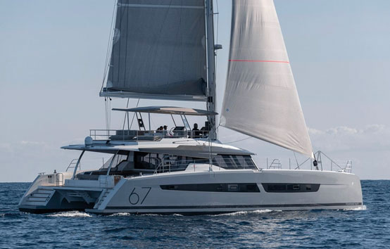 Catamaran ibiza charter Fountaine pajot alegría 67