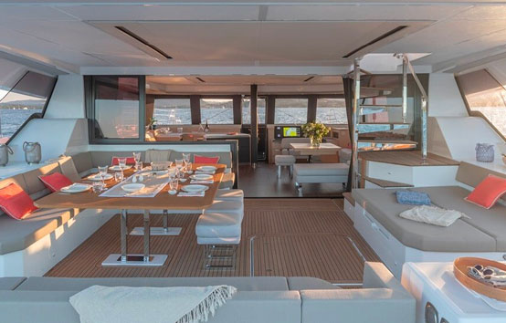 Catamaran ibiza charter Fountaine pajot alegría 67