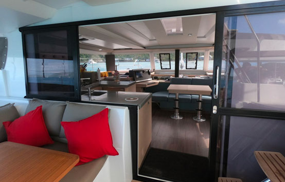 Catamaran ibiza charter Fountaine pajot astrea 42
