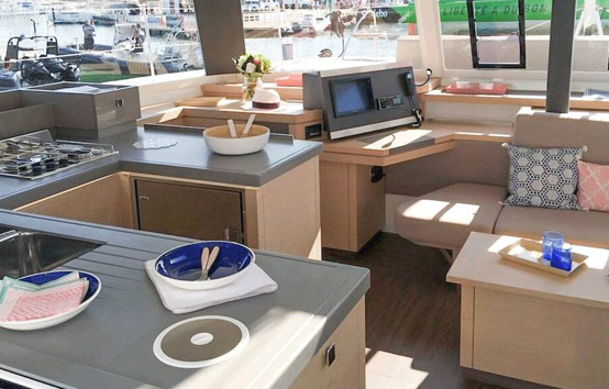 Catamaran ibiza charter Fountaine pajot astrea 42