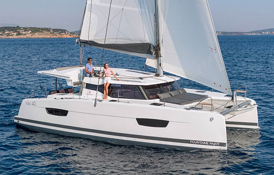Catamaran ibiza charter Fountaine pajot Isla 40