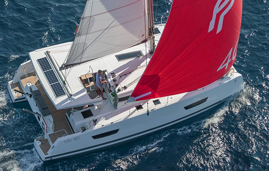 Catamaran ibiza charter Fountaine pajot Isla 40