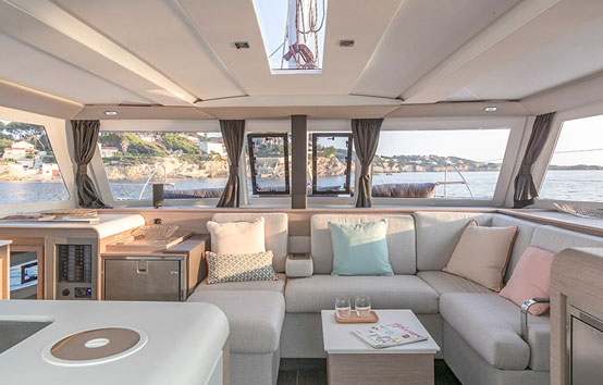 Catamaran ibiza charter Fountaine pajot Isla 40