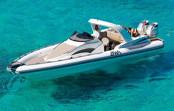 Ibiza Zodiac charter BWA 40 WL FB