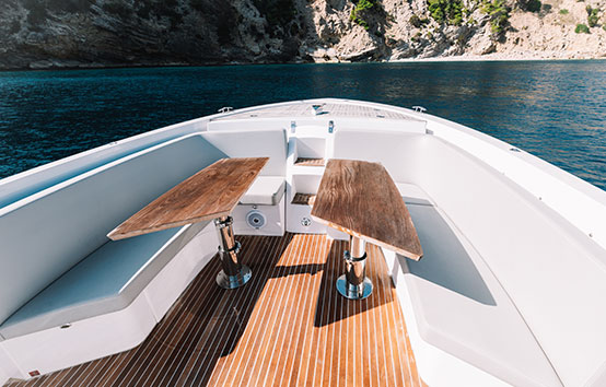 Motorboat ibiza charter Frauscher 1017 GT