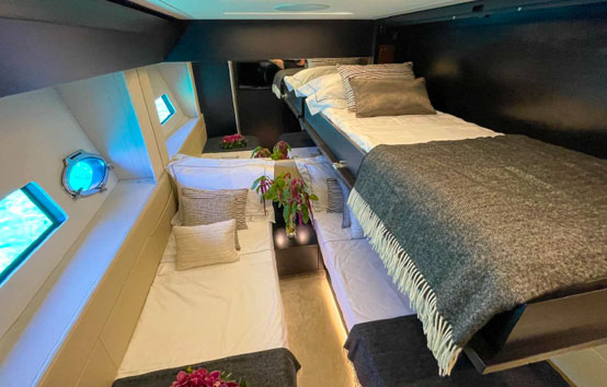 Ibiza yacht charter Pershing 8X