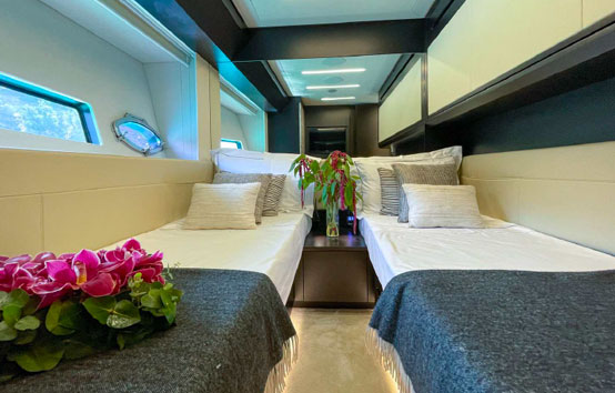 Ibiza yacht charter Pershing 8X