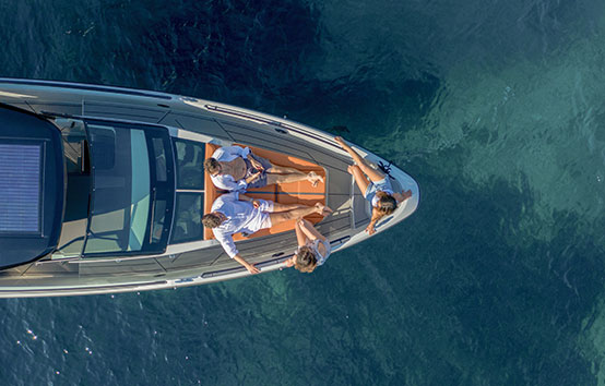 Motorboat ibiza charter Saxdor 320 GTO