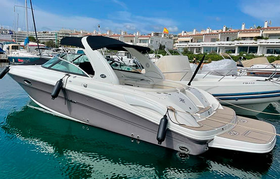 Ibiza motorboat charter Sea Ray 290 SLX