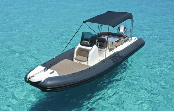 BSC 78 ebony Barracuda ibiza charter