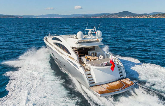 Barracuda Ibiza Charter Sunseeker Preedator 84