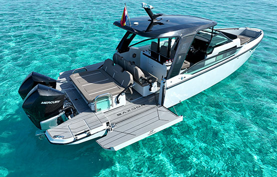 ibiza motorboats charter Saxdor 320