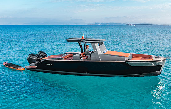 ibiza motorboat charter Reale heritage