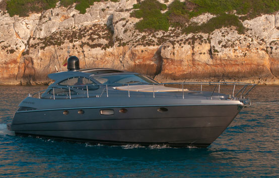 ibiza yacht charter pershing 50
