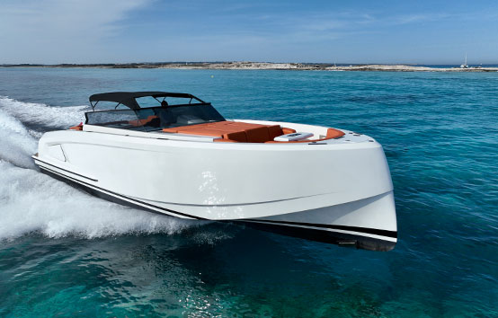 ibiza motorboat charter vanquish vq45