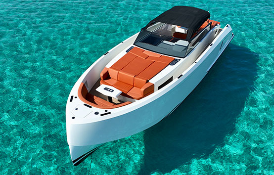 ibiza motorboat charter vanquish vq45