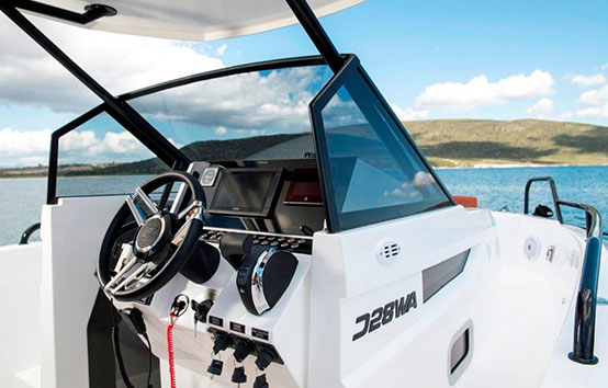 Dromeas D28 WA Barracuda ibiza charter