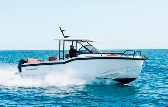 Dromeas D28 WA Barracuda ibiza charter