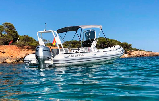 Highfield Sport 600 Barracuda ibiza charter