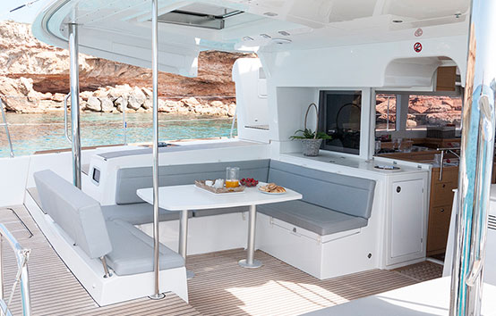 ibiza catamaran charter Lagoon 450
