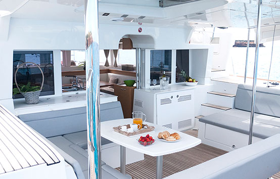 ibiza catamaran charter Lagoon 450