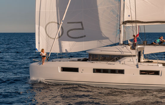 ibiza catamaran charter Laboon 50