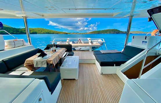 ibiza catamaran charter Laboon 52F
