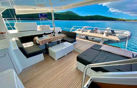 ibiza catamaran charter Laboon 52F
