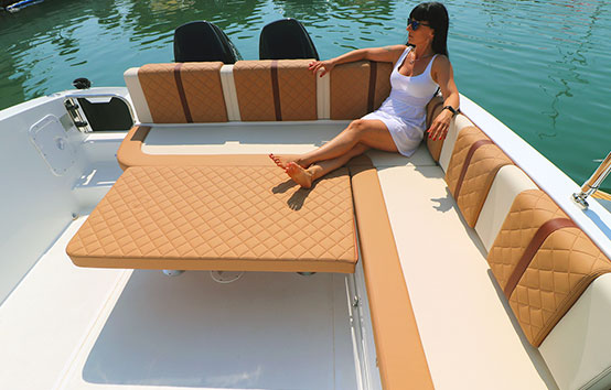 Saver 330 boat charter ibiza