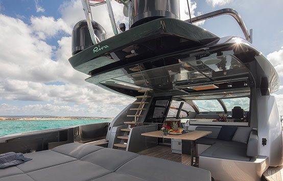 Riva perseo 76 charter ibiza