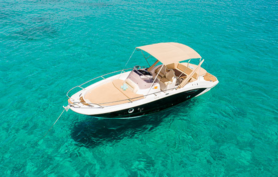 Sessa Key Largo 27 charter ibiza