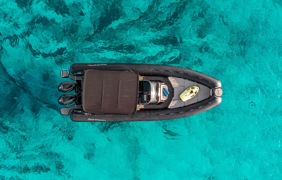 Zodiac charter on Ibiza Ranieri Cayman 27