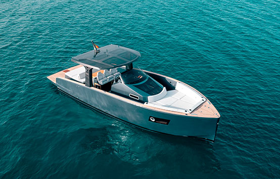 Open boat charter in Ibiza Tesoro T-40